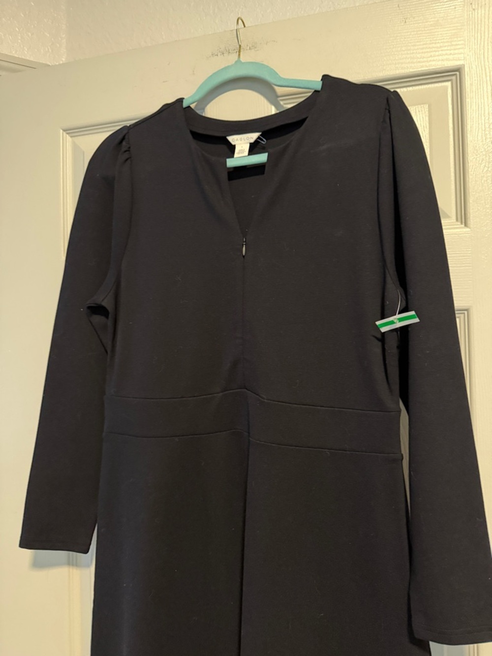 Caslon Black Long Sleeve Midi Dress - Picture 6 of 6